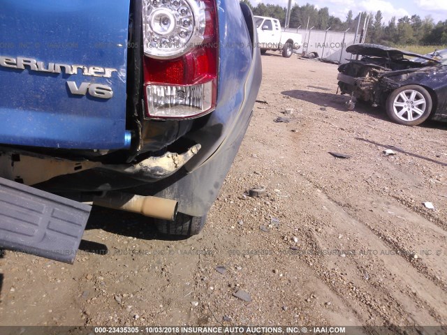 3TMJU62NX9M079871 - 2009 TOYOTA TACOMA DOUBLE CAB PRERUNNER BLUE photo 6