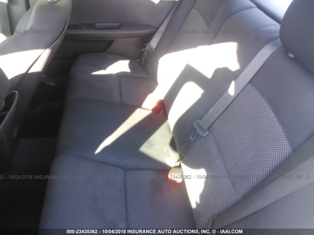 1G1ZC5EU7BF395035 - 2011 CHEVROLET MALIBU 1LT BLACK photo 8