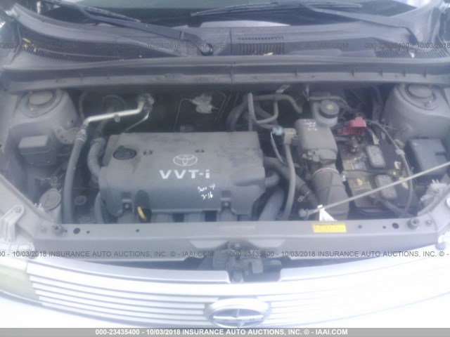 JTLKT334X40149557 - 2004 TOYOTA SCION XB Сұр фото 10