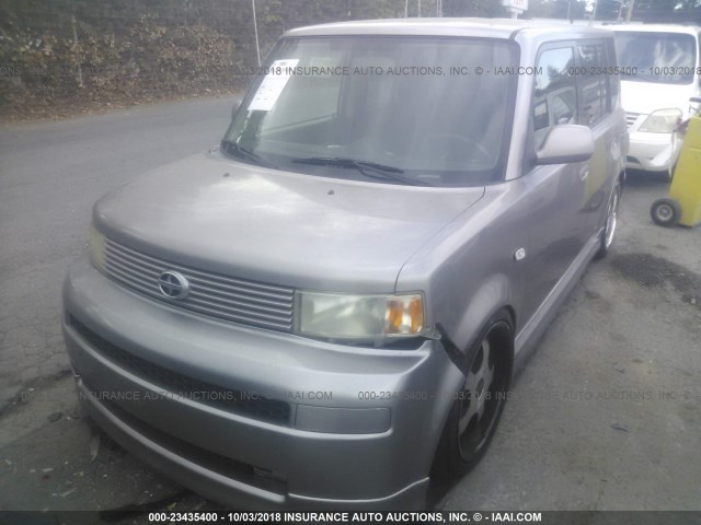JTLKT334X40149557 - 2004 TOYOTA SCION XB Сұр фото 2