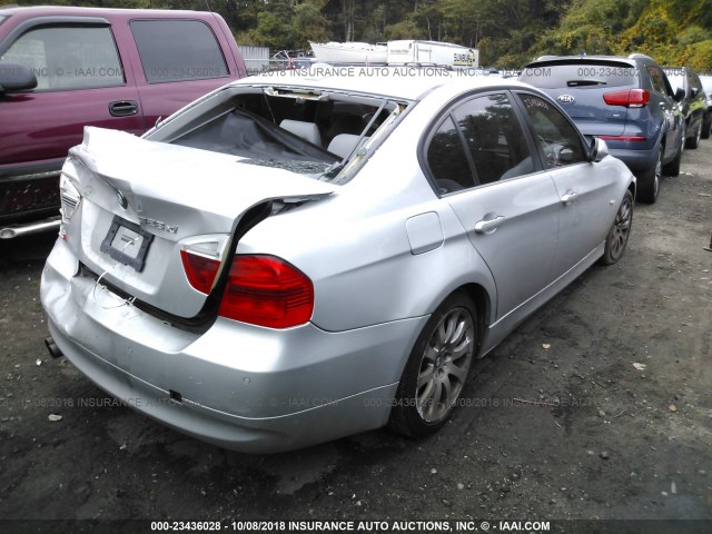 WBAVC93537KX59617 - 2007 BMW 328 SILVER photo 4