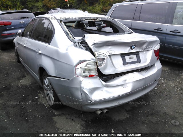 WBAVC93537KX59617 - 2007 BMW 328 SILVER photo 6