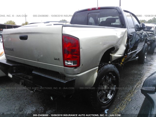 3D7KU28C54G153598 - 2004 DODGE RAM 2500 ST/SLT 黑色 照片 4