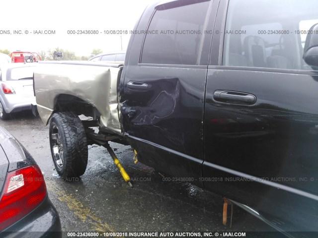 3D7KU28C54G153598 - 2004 DODGE RAM 2500 ST/SLT 黑色 照片 6