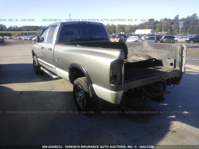 3D7KS28D05G824448 - 2005 DODGE RAM 2500 ST/SLT 灰色 照片 3