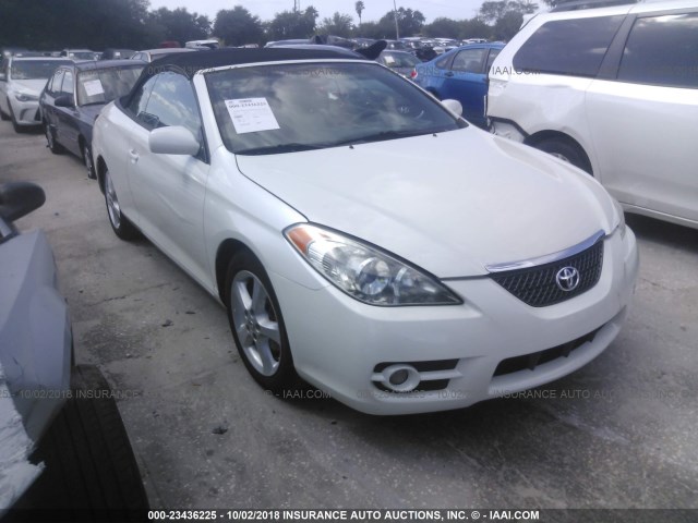 4T1FA38P27U124456 - 2007 TOYOTA CAMRY SOLARA SE/SLE თეთრი ფოტო 1