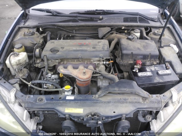 4T1BE32K95U004988 - 2005 TOYOTA CAMRY LE/XLE/SE Көк фото 10