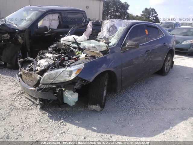 1G11B5SA8DF151052 - 2013 CHEVROLET MALIBU LS Mavi foto 2