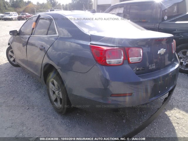1G11B5SA8DF151052 - 2013 CHEVROLET MALIBU LS Mavi foto 3