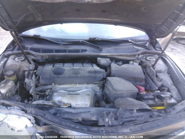 4T4BF3EK6BR107215 - 2011 TOYOTA CAMRY SE/LE/XLE GRAY photo 10