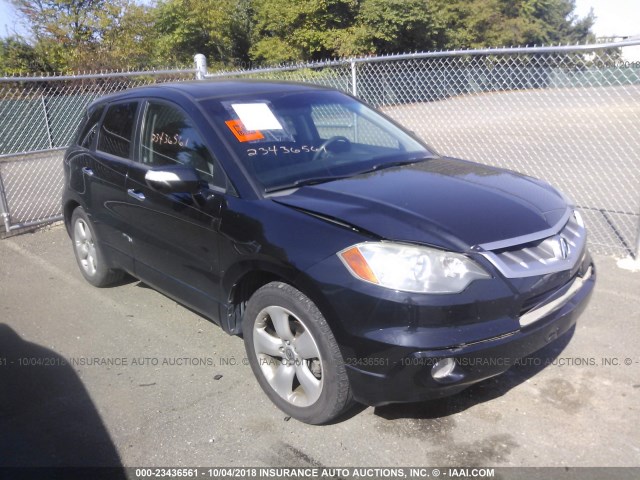 5J8TB18248A002988 - 2008 ACURA RDX BLACK photo 1