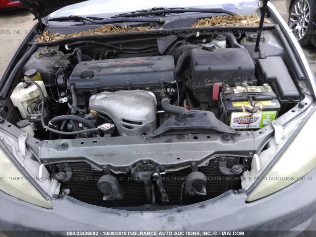 4T1BE32K75U503322 - 2005 TOYOTA CAMRY LE/XLE/SE 灰色 照片 10