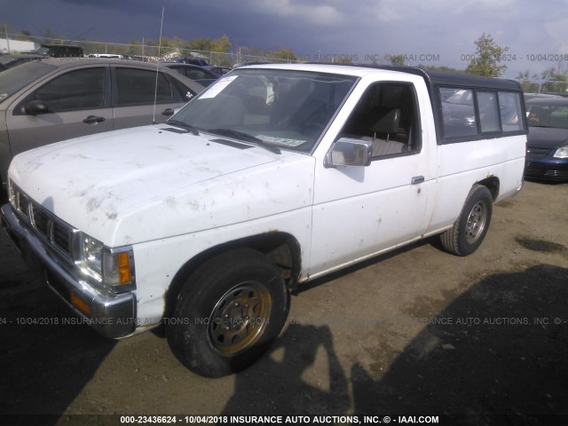 1N6SD11S8SC349733 - 1995 NISSAN TRUCK E/XE WHITE photo 2