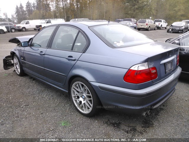 WBAAM3335XKC58867 - 1999 BMW 323 I Light Blue photo 3