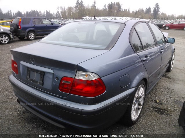 WBAAM3335XKC58867 - 1999 BMW 323 I Light Blue photo 4