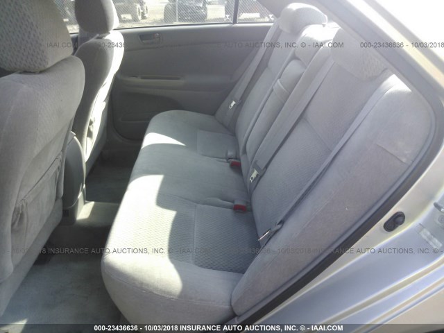 4T1BE32K54U286741 - 2004 TOYOTA CAMRY LE/XLE/SE Күміс фото 8