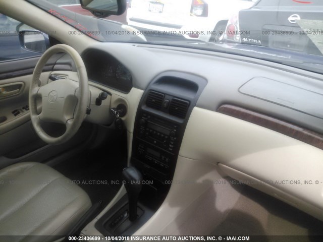 2T1CF22P11C455982 - 2001 TOYOTA CAMRY SOLARA SE/SLE მუქი ლურჯი ფოტო 5