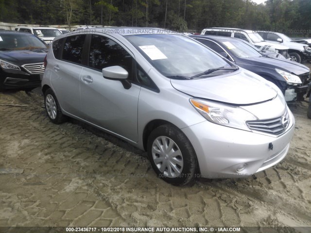 3N1CE2CP9FL440297 - 2015 NISSAN VERSA NOTE S/S PLUS/SV/SL/SR SILVER photo 1