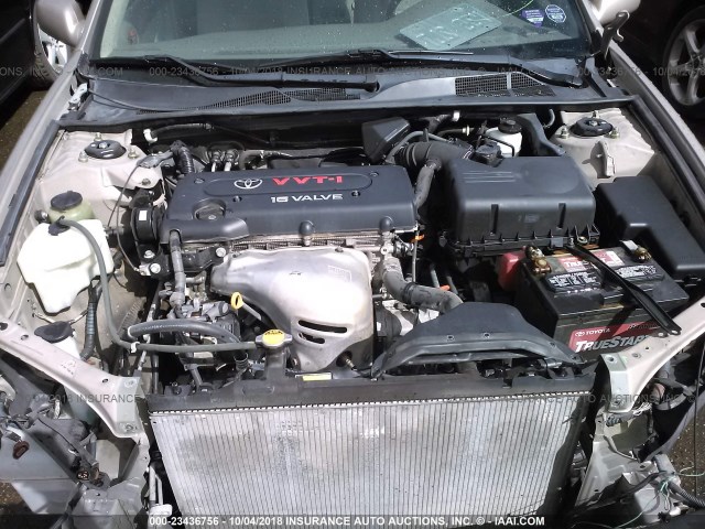 4T1BE32KX4U346464 - 2004 TOYOTA CAMRY LE/XLE/SE TAN photo 10