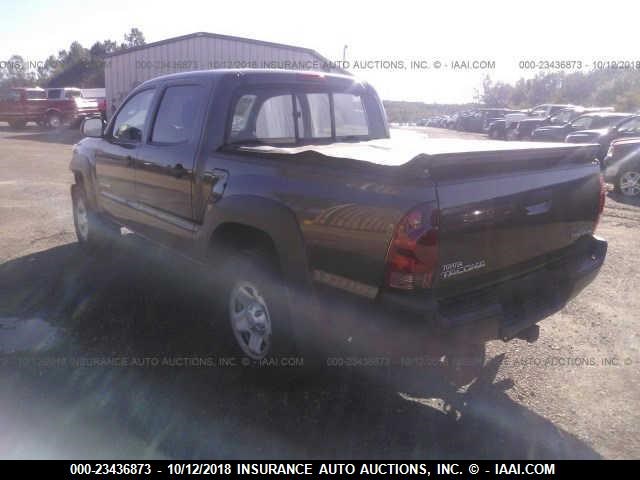 5TFJX4GN7DX026195 - 2013 TOYOTA TACOMA DOUBLE CAB 灰色 照片 3