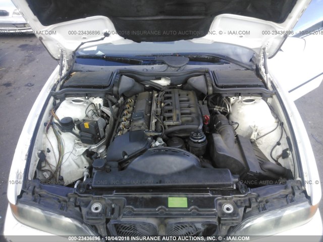 WBADM6339XBY30745 - 1999 BMW 528 I AUTOMATIC WHITE photo 10