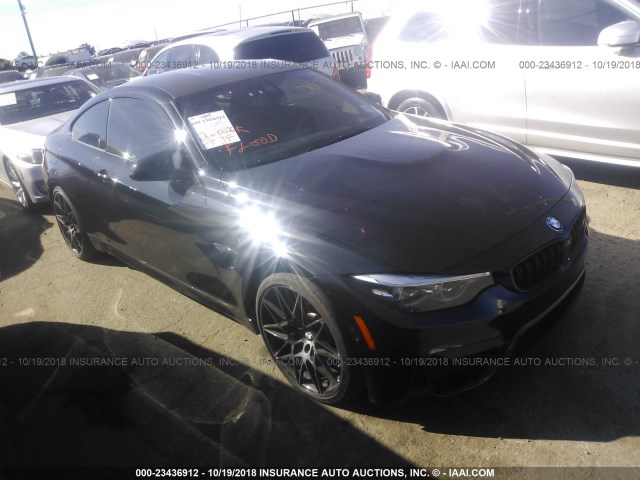 WBS4Y9C59JAA85627 - 2018 BMW M4 BLACK photo 1