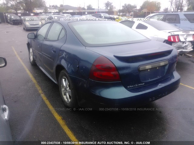 2G2WP522X51248497 - 2005 PONTIAC GRAND PRIX ლურჯი ფოტო 3