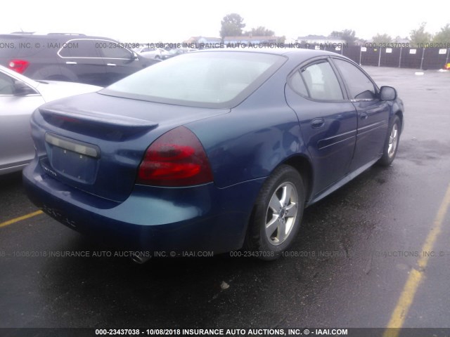 2G2WP522X51248497 - 2005 PONTIAC GRAND PRIX ლურჯი ფოტო 4