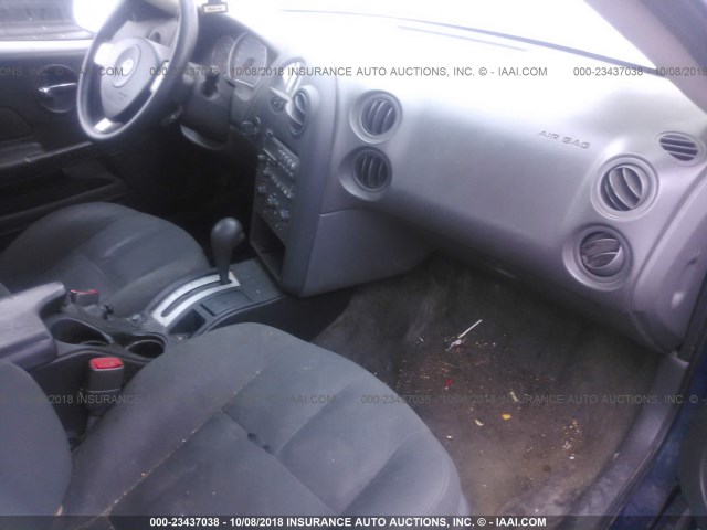 2G2WP522X51248497 - 2005 PONTIAC GRAND PRIX ლურჯი ფოტო 5