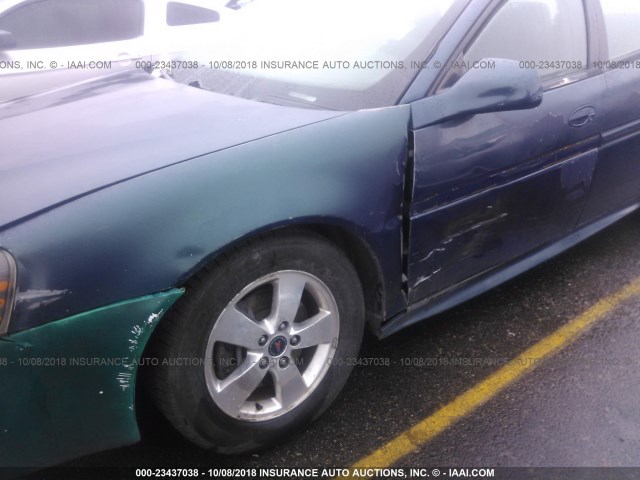 2G2WP522X51248497 - 2005 PONTIAC GRAND PRIX ლურჯი ფოტო 6