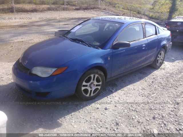 1G8AM12F64Z170231 - 2004 SATURN ION LEVEL 2 蓝色 照片 2