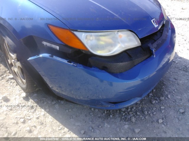 1G8AM12F64Z170231 - 2004 SATURN ION LEVEL 2 蓝色 照片 6