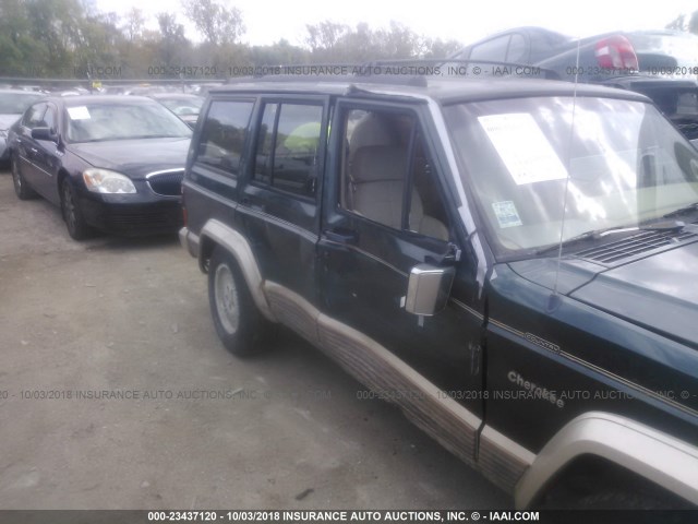 1J4FJ78S5PL508649 - 1993 JEEP CHEROKEE COUNTRY GREEN photo 6