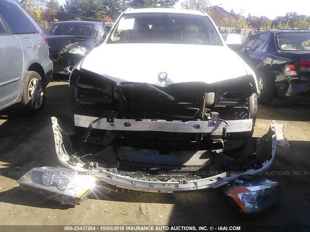 5UXWX5C5XBLW14287 - 2011 BMW X3 XDRIVE28I WHITE photo 6