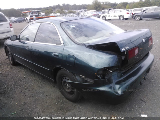 JH4DB7668WS002784 - 1998 ACURA INTEGRA GS GREEN photo 3