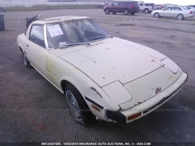 SA22C505207 - 1979 MAZDA RX7 YELLOW photo 1