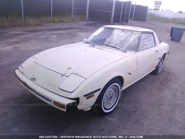 SA22C505207 - 1979 MAZDA RX7 YELLOW photo 2