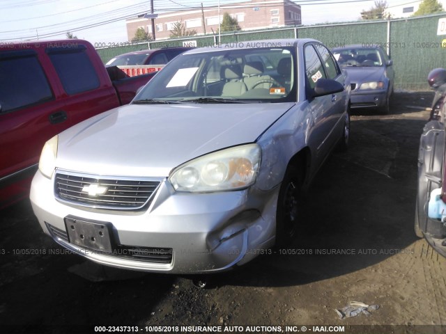 1G1ZS58F07F132618 - 2007 CHEVROLET MALIBU LS Gümüş foto 2