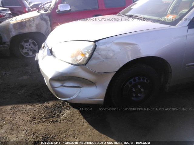 1G1ZS58F07F132618 - 2007 CHEVROLET MALIBU LS Gümüş foto 6