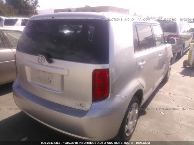 JTLKE50EX91071060 - 2009 TOYOTA SCION XB Gümüş foto 4