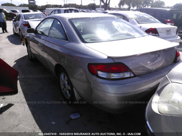 2T1CF28P7XC249890 - 1999 TOYOTA CAMRY SOLARA SE/SLE Qəhvəyi foto 3