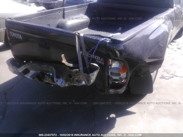 5TEVL52N9YZ705734 - 2000 TOYOTA TACOMA XTRACAB BLACK photo 6