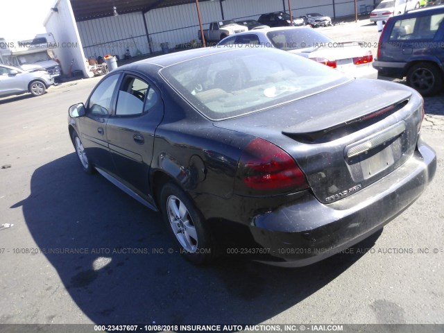 2G2WP552961277289 - 2006 PONTIAC GRAND PRIX BLACK photo 3