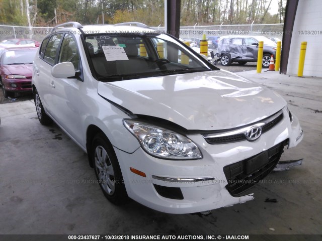 KMHDC8AEXBU122650 - 2011 HYUNDAI ELANTRA TOURING GLS/SE WHITE photo 1