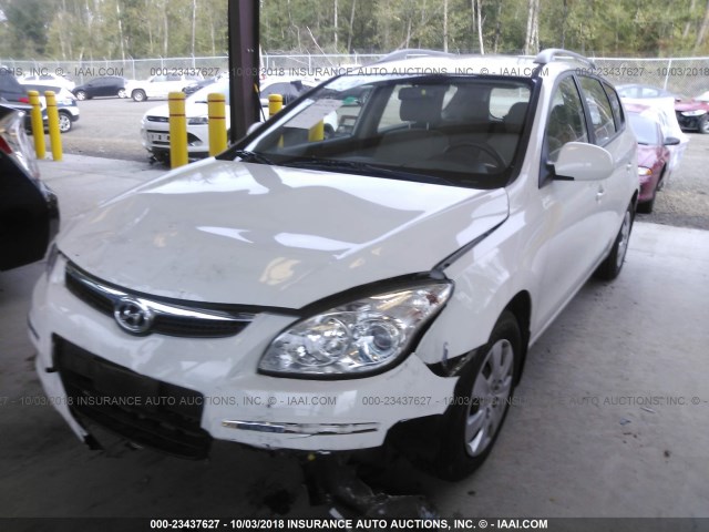 KMHDC8AEXBU122650 - 2011 HYUNDAI ELANTRA TOURING GLS/SE WHITE photo 2