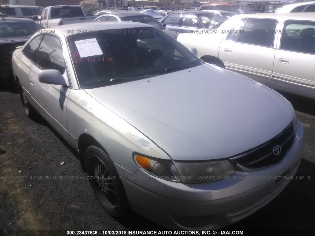 2T1CF22P71C442850 - 2001 TOYOTA CAMRY SOLARA SE/SLE Gümüş foto 1