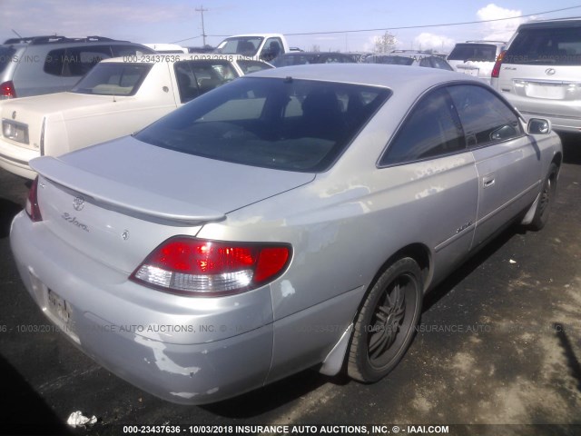 2T1CF22P71C442850 - 2001 TOYOTA CAMRY SOLARA SE/SLE Gümüş foto 4