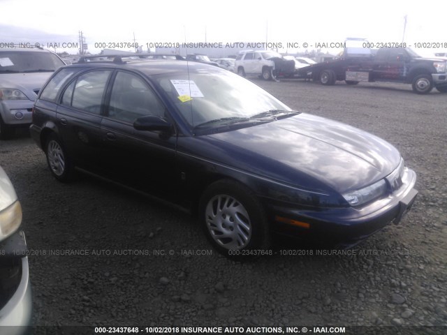 1G8ZK8275XZ162975 - 1999 SATURN SW2 BLUE photo 1