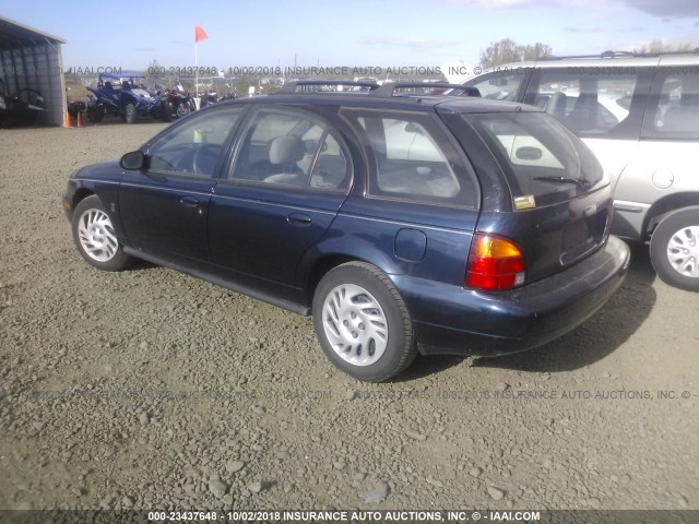 1G8ZK8275XZ162975 - 1999 SATURN SW2 BLUE photo 3