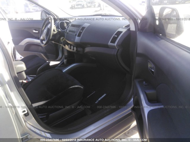 JA4AS2AW4AZ003990 - 2010 MITSUBISHI OUTLANDER ES 灰色 照片 5